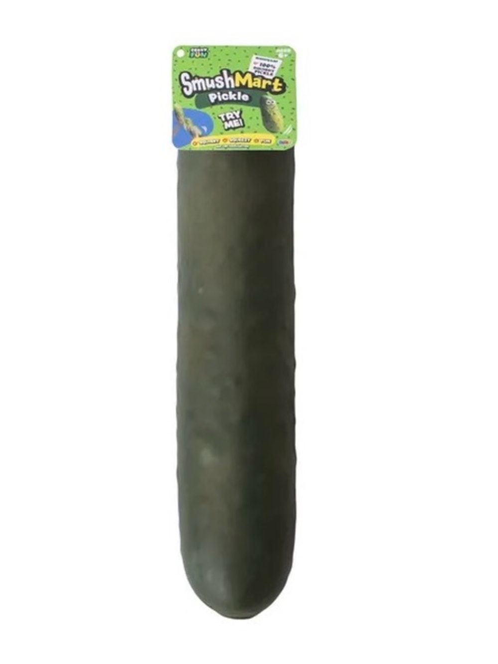 SmushMart Giant Pickle Squishy Cucumber Squeeezy Sensory Fidget